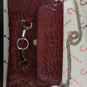 Brand new red holiday bag